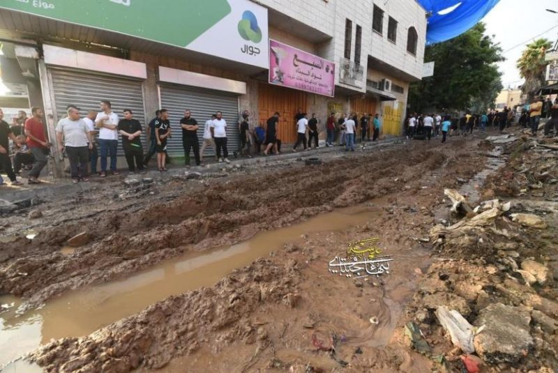 عدوان واسع على مخيم نور شمس .. الاحتلال يتعمد تدمير البنية التحتية والمقاومون يفجرون عبوات ناسفة في الآليات العسكرية