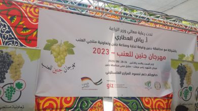 انطلاق مهرجان العنب في جنين