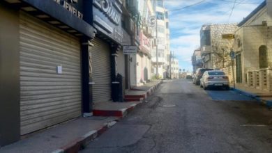 الإضراب يعم محافظة رام الله والبيرة حدادا على روح الشهيد رمانة