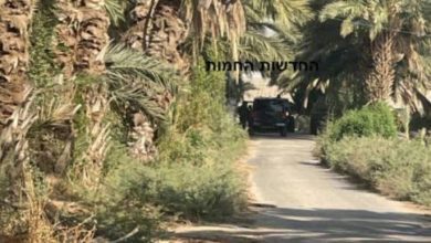 الاحتلال يطلق النار على شاب في الاغوار الشمالية