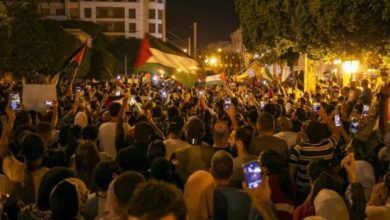 مظاهرات ليلية بأرجاء العالم تندد بمجزرة المستشفى المعمداني في غزة