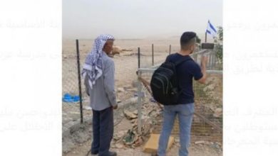 مستوطنون يرفعون علم "اسرائيل" على مدرسة عرب الكعابنة الأساسية غرب أريحا