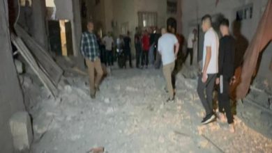 استشهاد شابين بقصف الاحتلال لمسجد الأنصار في مخيم جنين