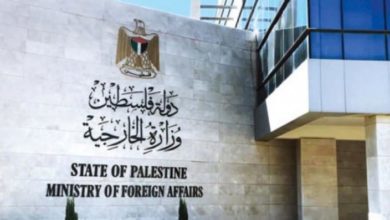 "الخارجية": نرفض تصريحات وممارسات نتنياهو وحكومته بشأن تقويض ومنع تجسيد الدولة الفلسطينية