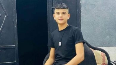 استشهاد الفتى معتز عيد متأثرا بإصابته برصاص الاحتلال في بورين جنوب نابلس