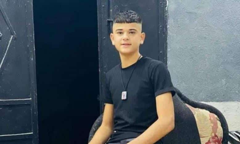 استشهاد الفتى معتز عيد متأثرا بإصابته برصاص الاحتلال في بورين جنوب نابلس