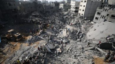 "حماس": كمية المتفجرات التي أسقطت على غزة تفوق قوتها التدميرية قنبلة هيروشيما بـ3 أضعاف