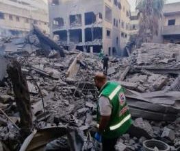 أربعة شهداء في قصف للاحتلال على مخيم النصيرات