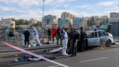 مقتل 3 مستوطنين واصابة اخرين في عملية اطلاق نار بالقدس