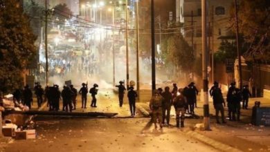 مواجهات مع الاحتلال في بلدة الخضر