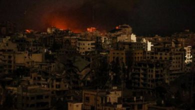 الاحتلال يقصف محيط مستشفى القدس جنوب غزة