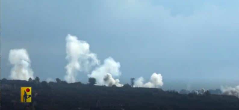 بصواريخ بركان.. المقاومة الاسلامية في لبنان تصيب بشكل مباشر موقعي ‏زبدين ورويسات العلم الإسرائيليين