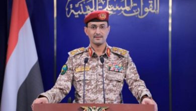 القوات المسلحة اليمنية: سنستهدف كل سفينة متوجهة لموانئ الاحتلال الإسرائيلي مهما كانت جنسيتها، حتى إدخال الغذاء والدواء لقطاع غزة