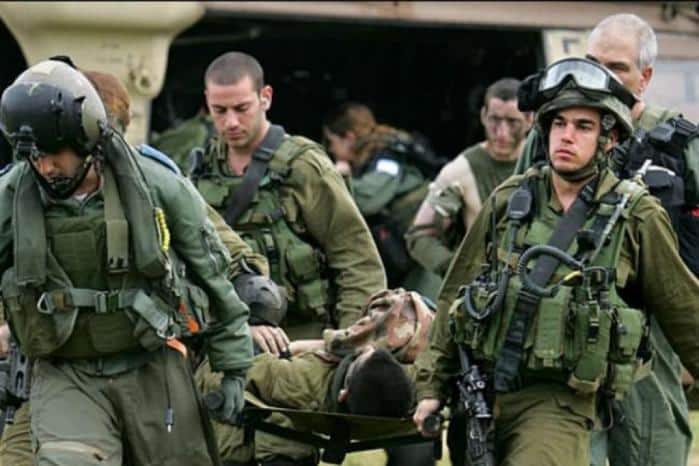 إصابة ضابطين و7 جنود في جيش الاحتلال بجراح خطيرة في معارك غزة