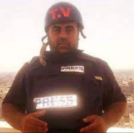 استشهاد الصحفي عادل زعرب في قصف للاحتلال على رفح