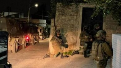 الاحتلال يفجر منزل الاسير اسامة بني فضل في عقربا جنوب نابلس