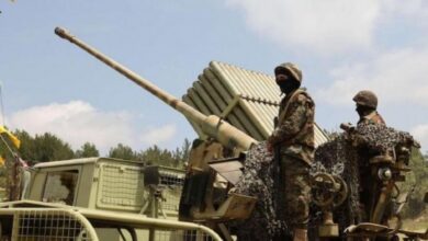 لبنان: رشقة صاروخية استهدفت مواقع للاحتلال على الحدود الشمالية