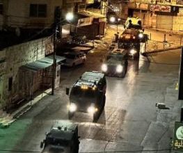 قوات الاحتلال تقتحم بيت فوريك وبرقة وقصرة في محافظة نابلس
