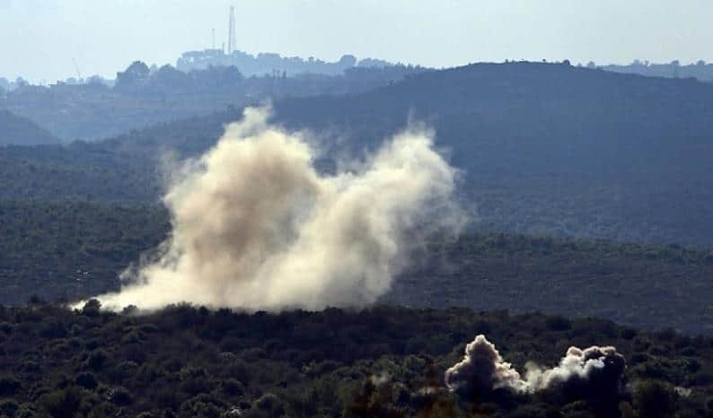 حزب الله يستهدف بالصواريخ عدداً من المواقع الإسرائيلية