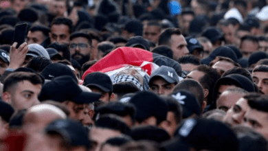 جماهير شعبنا في طولكرم تشيع جثامين 6 شهداء إلى مثواهم الأخير