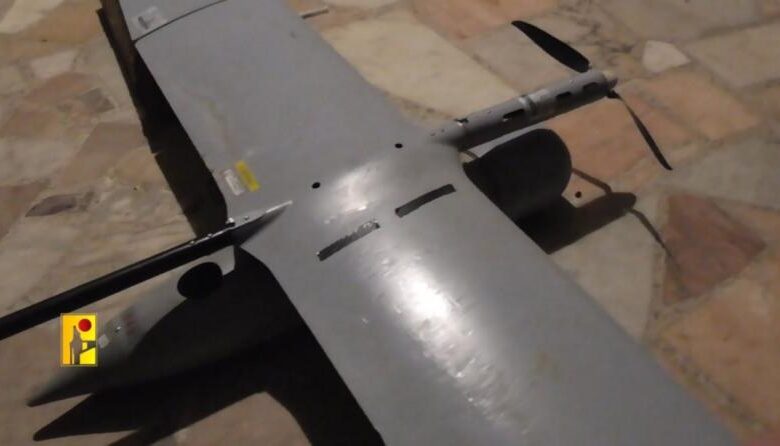 حزب الله ينشر مشاهد طائرة "Skylark" "الإسرائيلية" التي سيطرت عليها