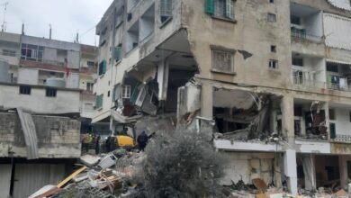 لبنان: 8 شهداء و7 جرحى بينهم طفل انتُشل حياً من تحت الأنقاض في النبطية