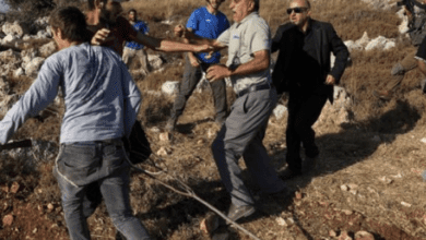 إصابة مواطن جراء اعتداء مستوطنون عليه شرق نابلس