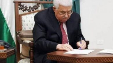 الرئيس يصدر مرسوما بتعيين حسام محمد أبو حميده محافظا لقلقيلية
