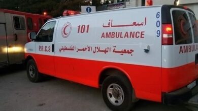 مصرع طفل في حادث سير ذاتي جنوب نابلس