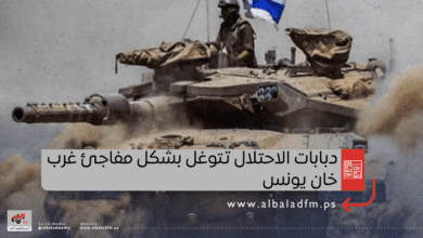 دبابات الاحتلال تتوغل بشكل مفاجئ غرب خان يونس