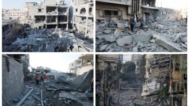 اليوم الـ160 من العدوان المتواصل على قطاع غزة