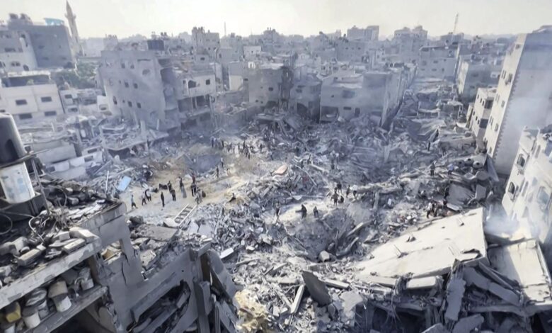 "إعمار غزة قد يستغرق 14 عاماً"