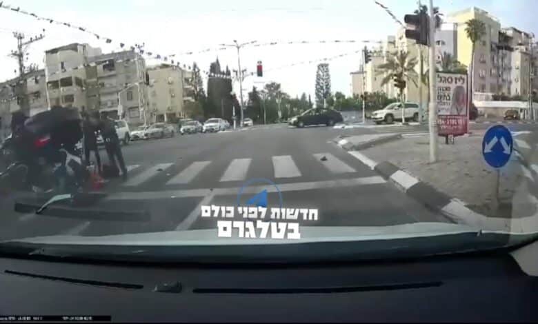 إصابة بن غفير جراء انقلاب مركبته في اللد