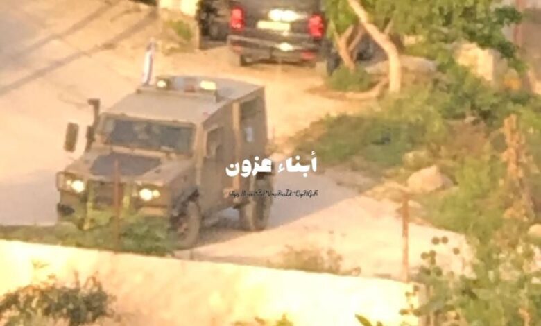 الاحتلال يقتحم بلدة عزون