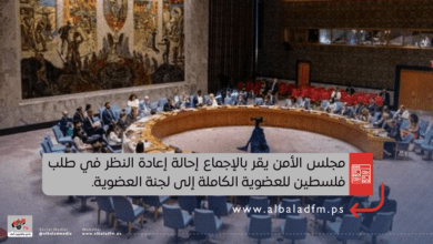 مجلس الأمن يقر بالإجماع إحالة إعادة النظر في طلب فلسطين للعضوية الكاملة إلى لجنة العضوية