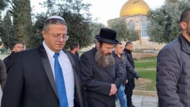 في عيد الفصح الثاني المتطرف بن غفير يقتحم الأقصى