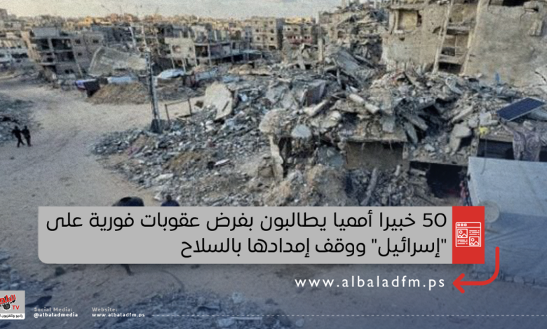50 خبيرا أمميا يطالبون بفرض عقوبات فورية على "إسرائيل" ووقف إمدادها بالسلاح