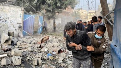 استشهاد 3 مواطنين في غارة لطيران الاحتلال على بلدة جباليا