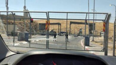 الاحتلال يغلق حاجز الكونتينر العسكري شمال شرق بيت لحم