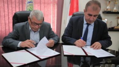 المكتبة الوطنية وجامعة خضوري توقعان اتفاقية عمل وتعاون مشترك