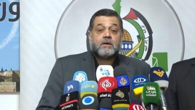 حمدان: لن نوافق على اتفاق لا يضمن وقف دائم لإطلاق النار وانسحاب كامل