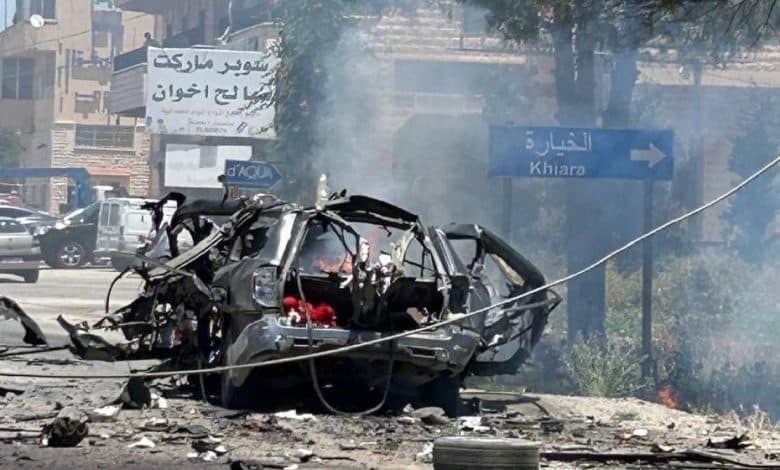 شهيد في البقاع الغربي شرقي لبنان بغارة "إسرائيلية" استهدفت مزكبته