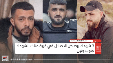 3 شهداء برصاص الاحتلال في قرية مثلث الشهداء جنوب جنين