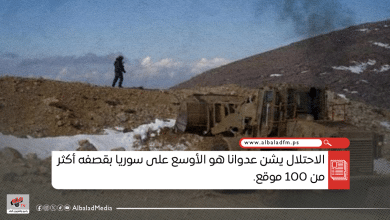 الاحتلال يشن عدوانا هو الأوسع على سوريا بقصفه أكثر من 100 موقع