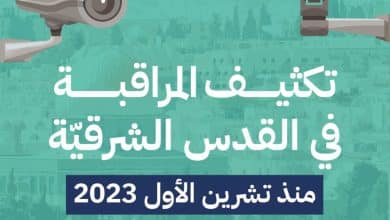 تقرير لمركز حملة يكشف تصاعد المراقبة والانتهاكات الرقميّة في القدس الشرقية