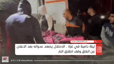ليلة دامية في غزة .. الاحتلال يصعد عدوانه بعد الاعلان عن اتفاق وقف اطلاق النار