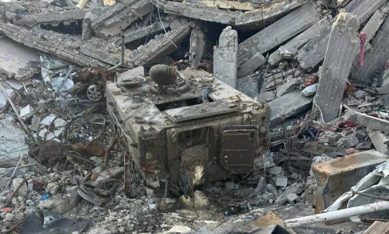 وقف إطلاق النار في غزة يكشف تدمير آليات الاحتلال بفعل كمائن المقاومة