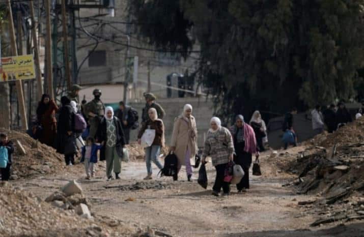 الأونروا: نزوح أكثر من 40 ألف فلسطيني من الضفة.. ووضع الوكالة المالي سيئ