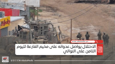 الاحتلال يواصل عدوانه على مخيم الفارعة لليوم الثامن على التوالي