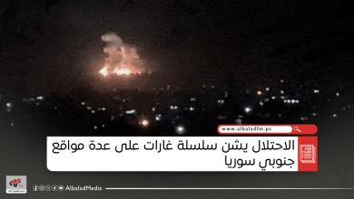 الاحتلال يشن سلسلة غارات على عدة مواقع جنوبي سوريا